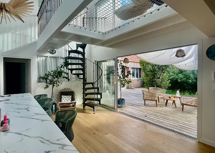 ヴィラ La Petite Cabine, Villa 10 Pers Proche Plage Et Centre